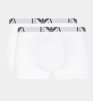 Emporio Armani 2 Packa Boxare Herr Vit