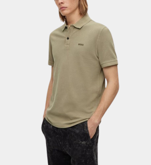 Hugo Boss Pikétröja Herr Ljus Grå