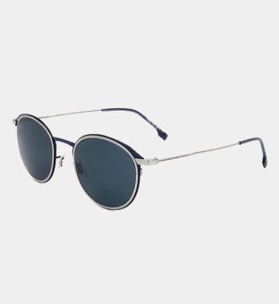 Hugo Boss Solglasögon Herr Matte Ruthenium Blå