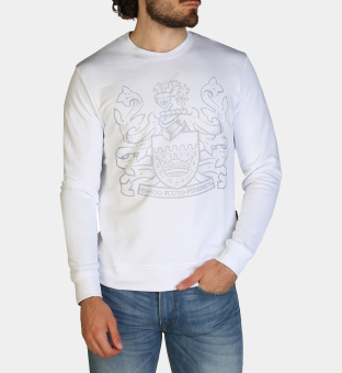 Aquascutum Tröja Herr Vit