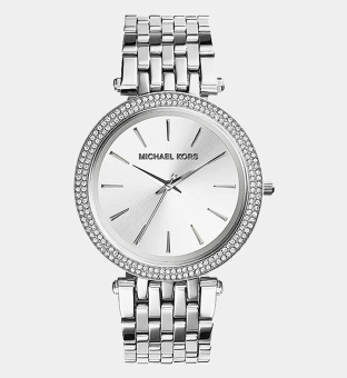 Michael Kors Klocka Damer Silver Vit
