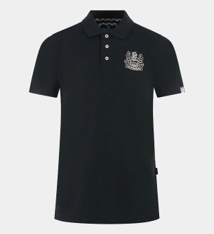 Aquascutum Pikétröja Herr Svart