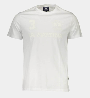 LA Martina T-shirt Herr Vit